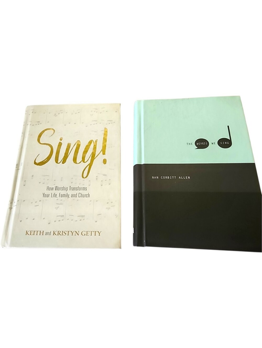 2pc Hardcover Christian Music Book Set